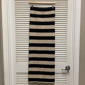 Free People high waisted maxi skirt